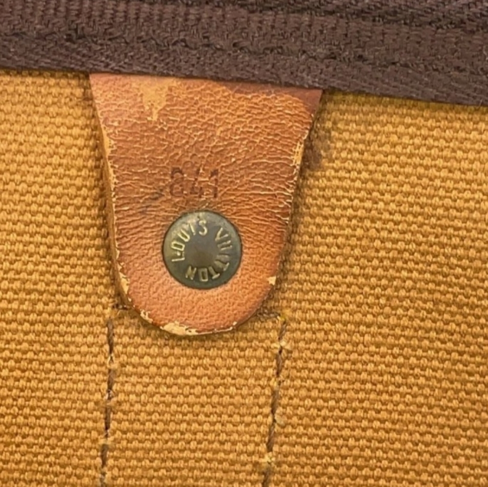 Louis Vuitton Travel Bag Keepall Bandouliere 50 Brown Monogram - Picture 8 of 13